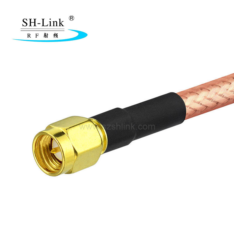 Common coaxial cables bulk N type plug to SMA plug coaxial cable assembly RG316